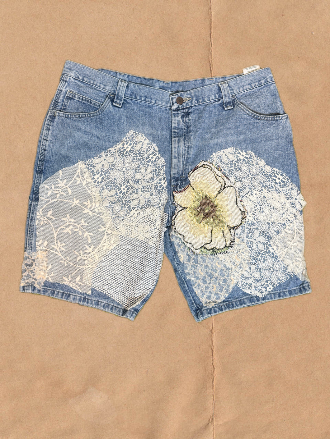 Lace Patchwork Jorts