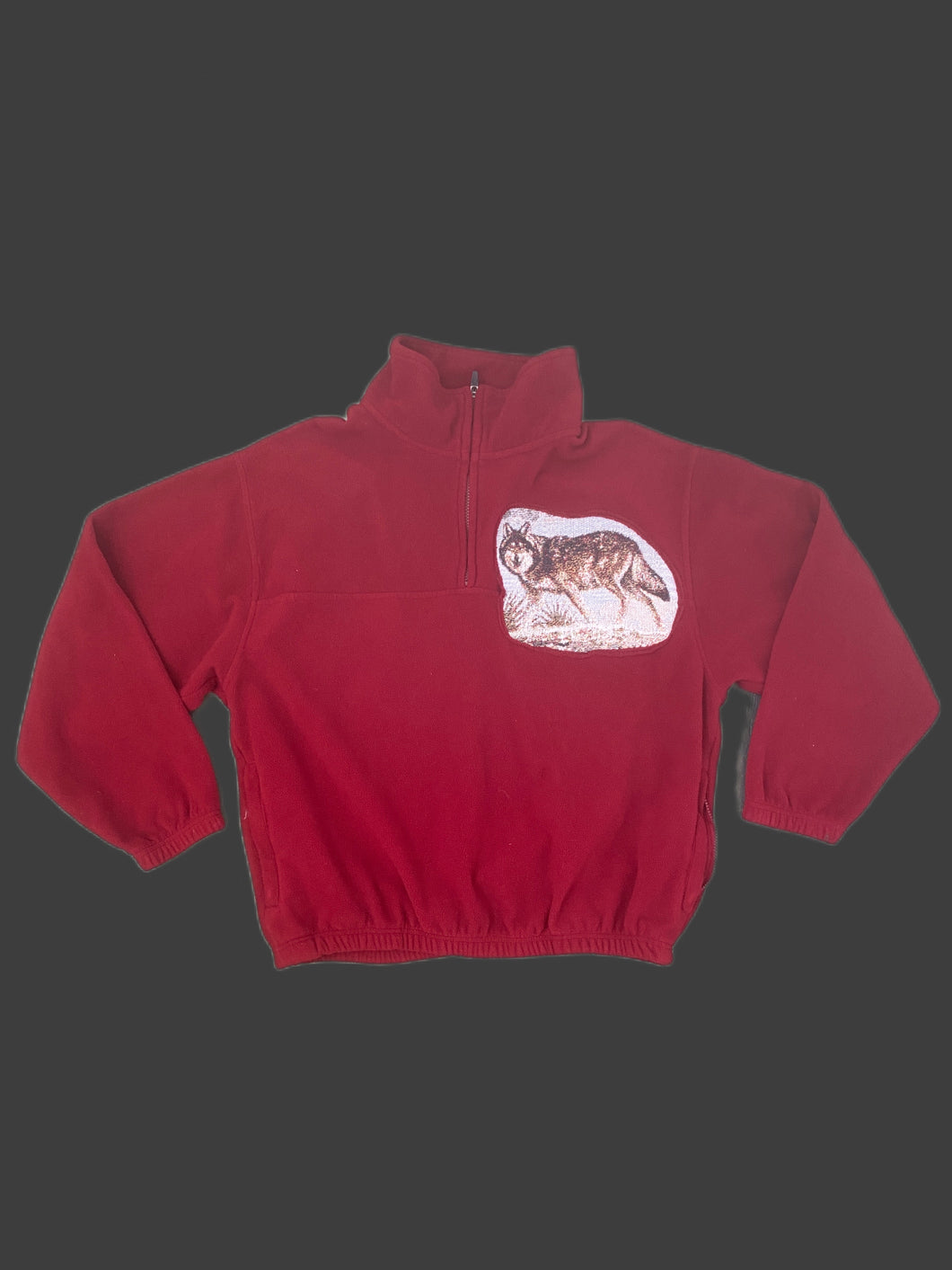 Red Wolf Half Zip